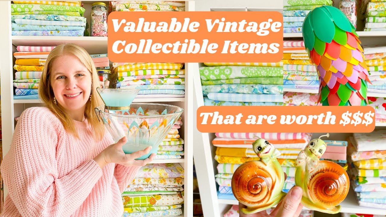 27 Valuable Vintage Collectible Items That Are Worth Money
