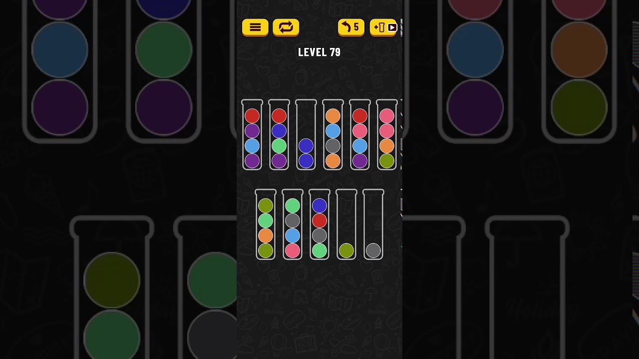 Ball Sort Puzzle Level 79