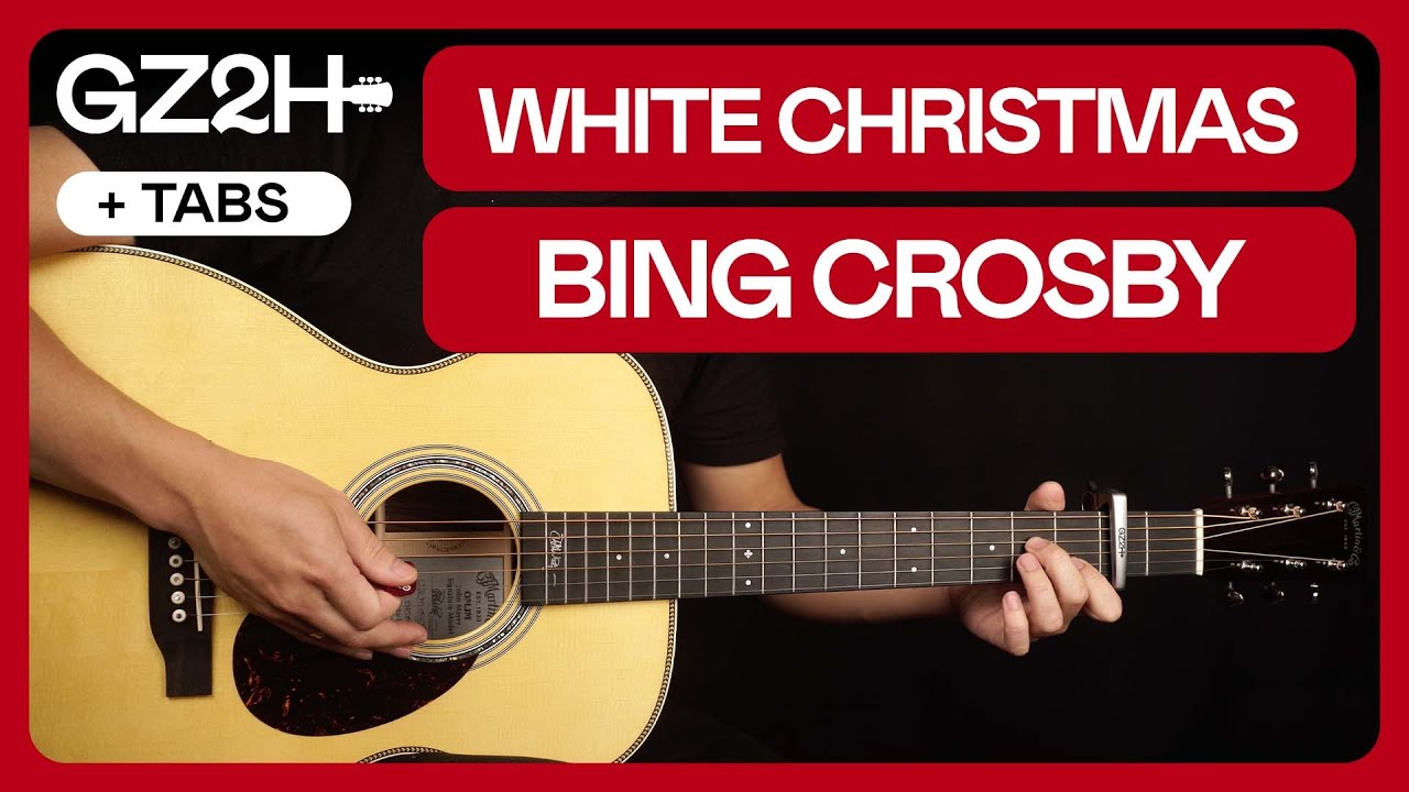 White Christmas Guitar Tutorial Bing Crosby Guitar Lesson |Chords + Solo + TAB|