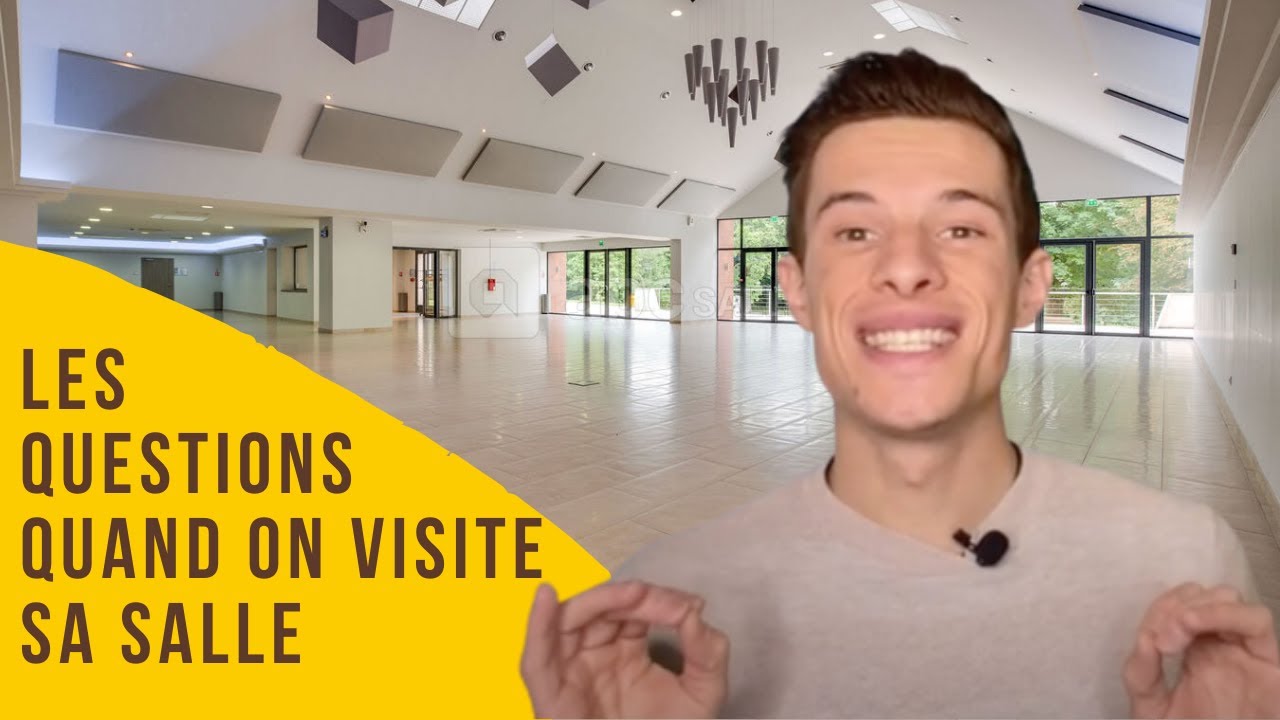 Les questions à absolument poser quand on visite sa salle de mariage !