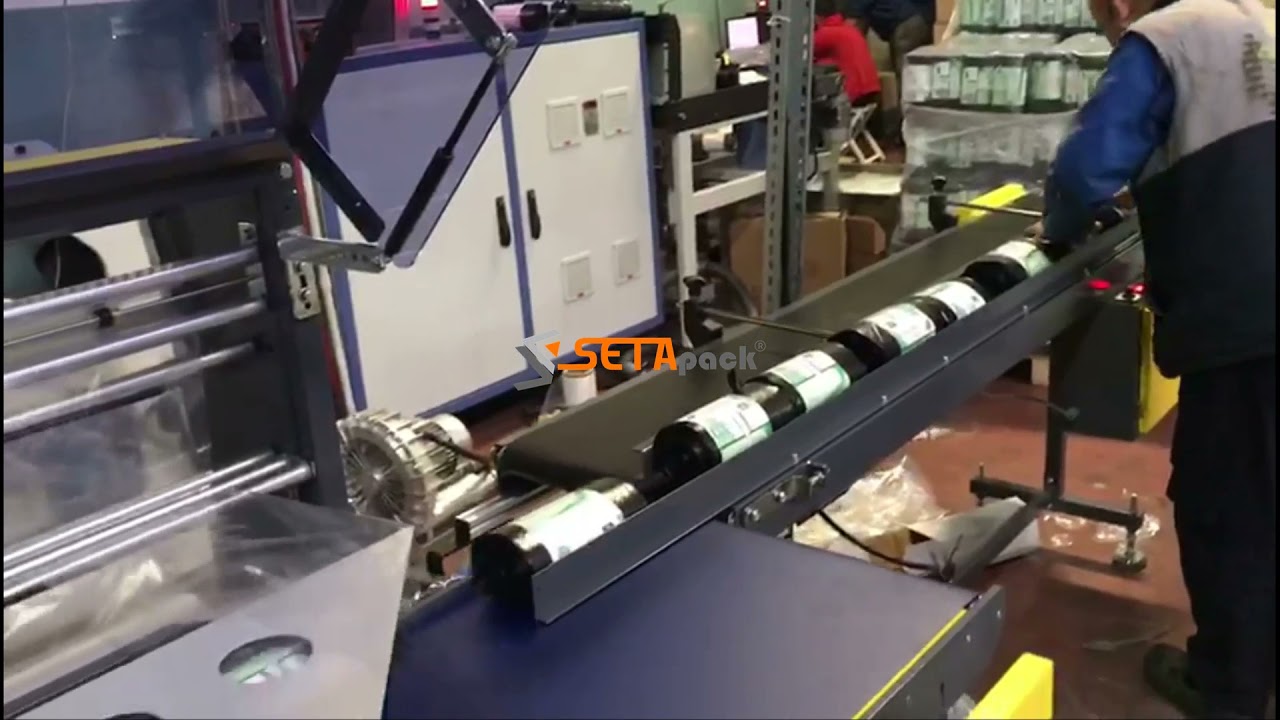 Çöp Poşeti Shrink Paketleme Makinası // Bin Liner Shrink Packaging Machine