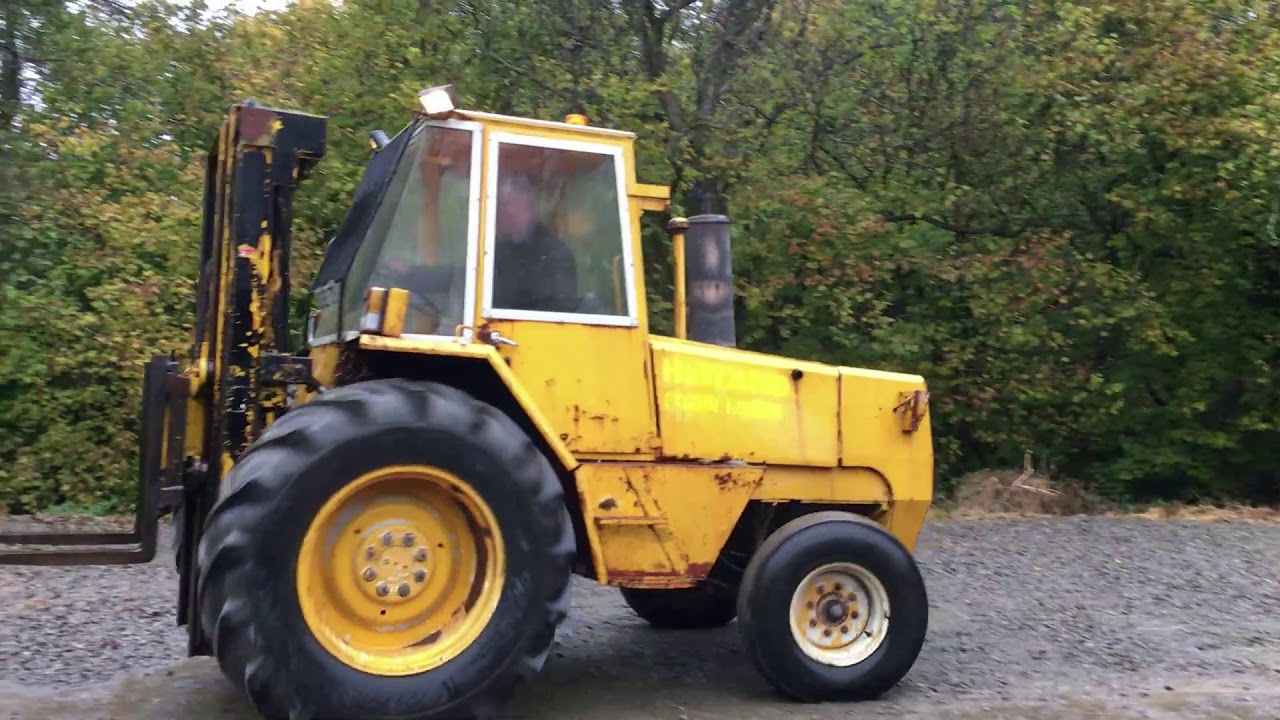 SANDERSON ROUGH TERRAIN FORKLIFT FOR SALE £3995 www.catlowdycarriages.com