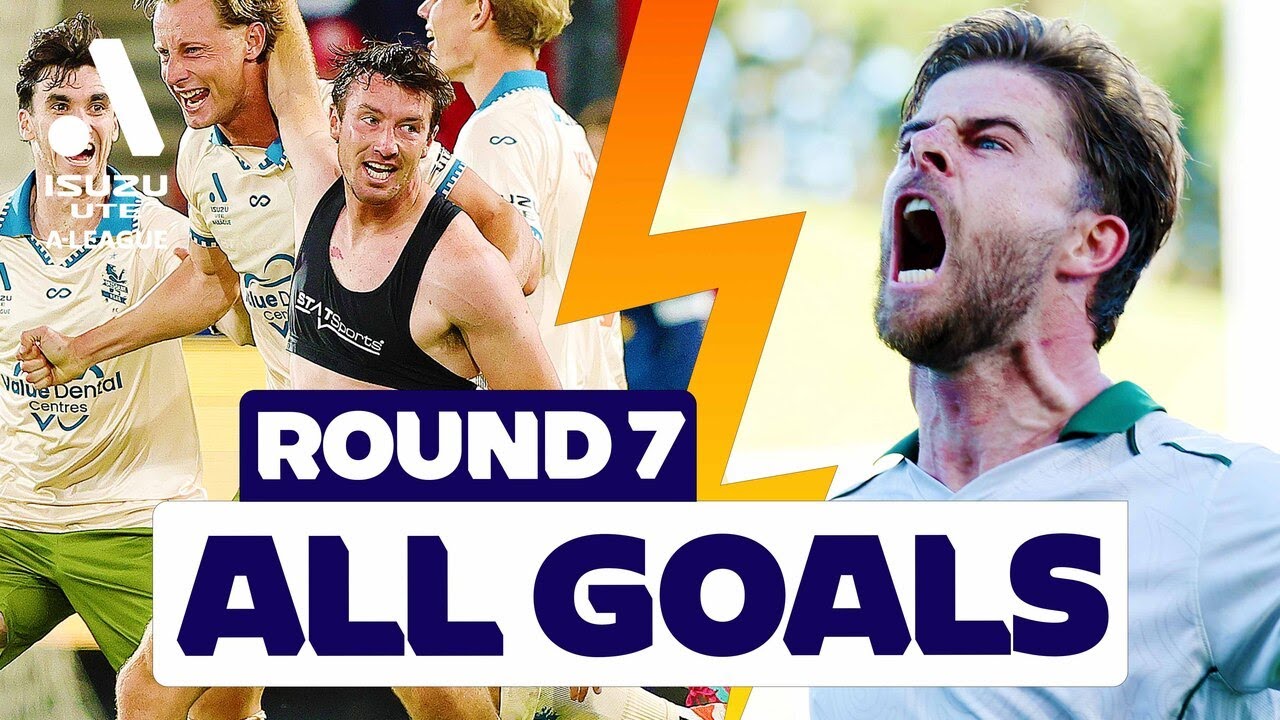 ALL GOALS | Round 7 | Isuzu UTE A-League