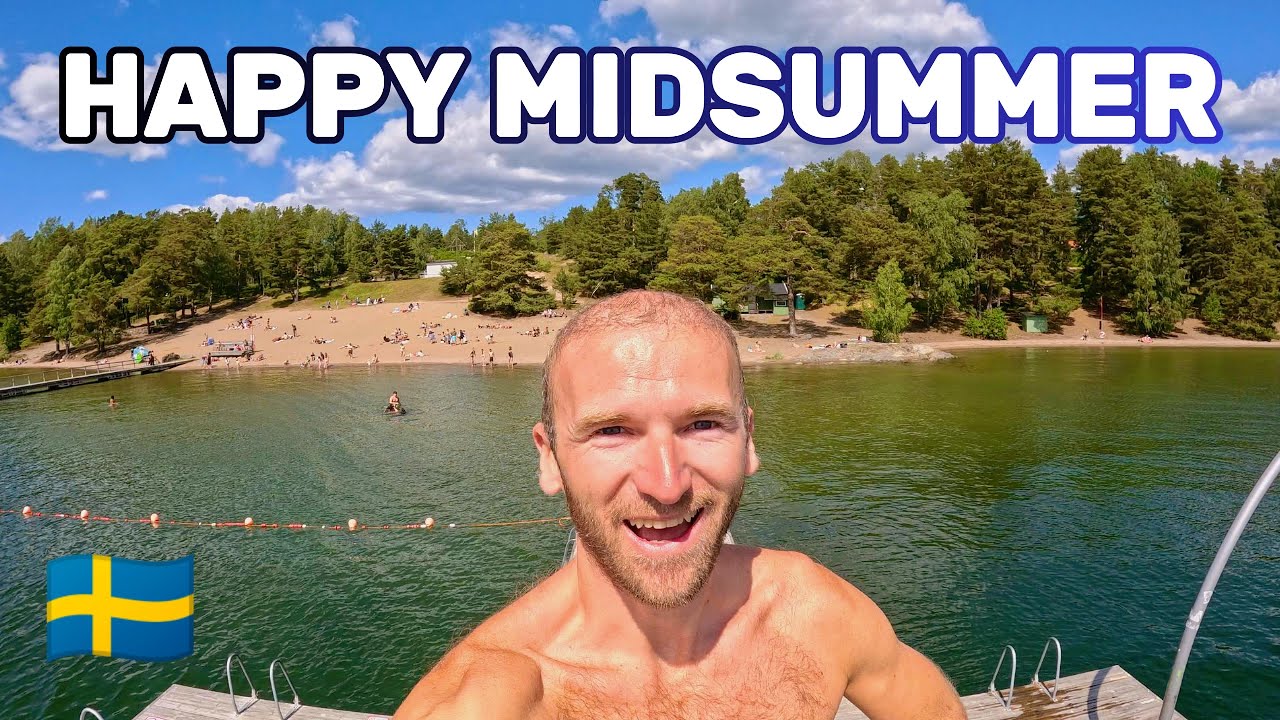 MIDSUMMER Beach Adventure 🇸🇪 Årsta Havsbad, Haninge