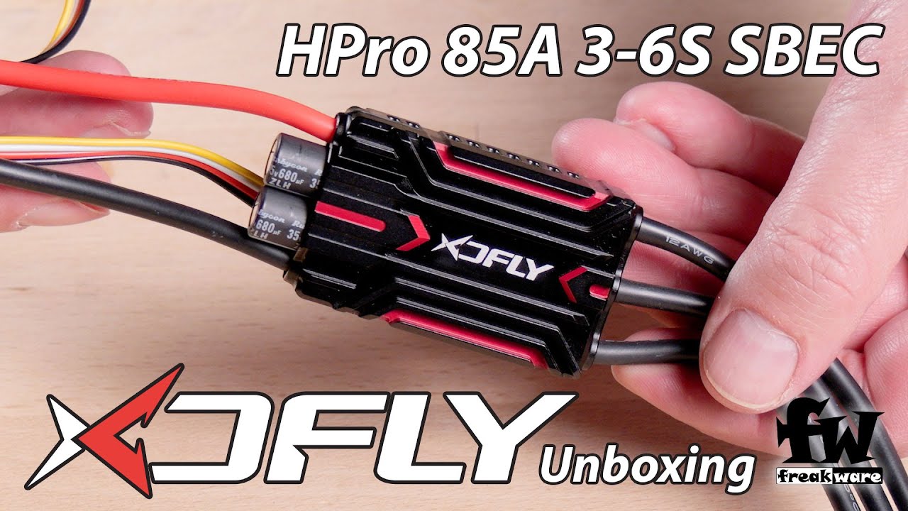 XDFly HPro 85A 3-6S SBEC unboxing