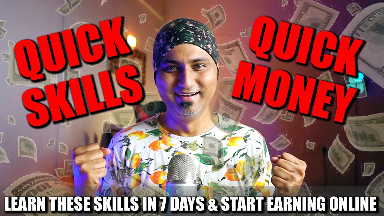 7 Skills You Can Learn in 7 Days to Make Money Online | Paisa Waisa