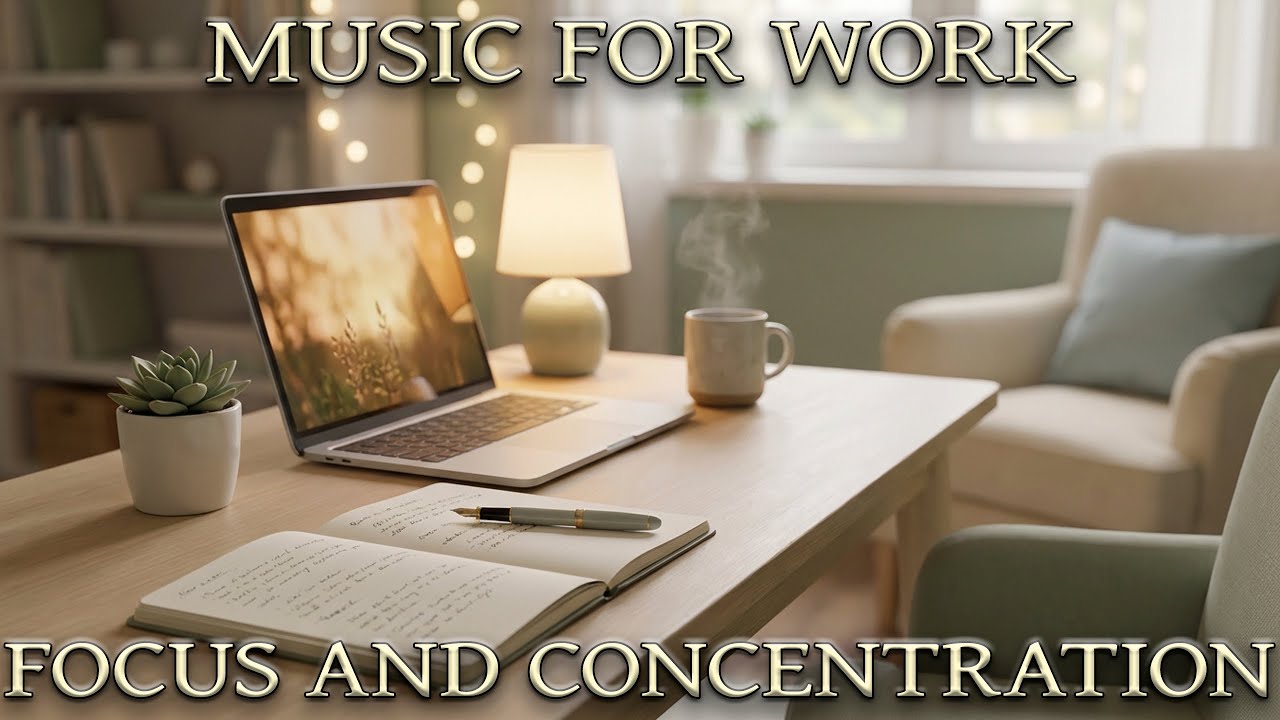 Deep Focus Background Music for Work, Study & Clear Mind – Boost your Productivity and Concentration