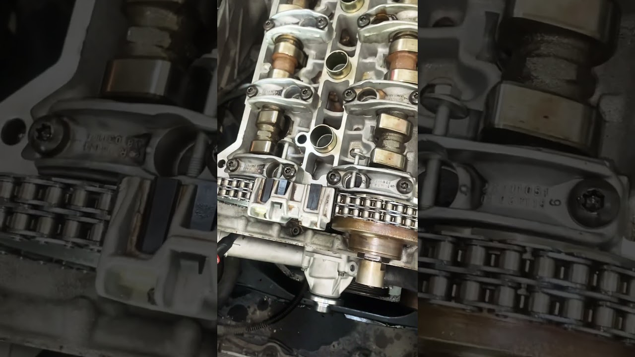 Mercedes 111 engine timing #automobile #car #carmechanic #mercedes