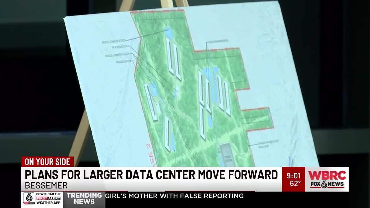 Plans for larger data center in Bessemer move forward