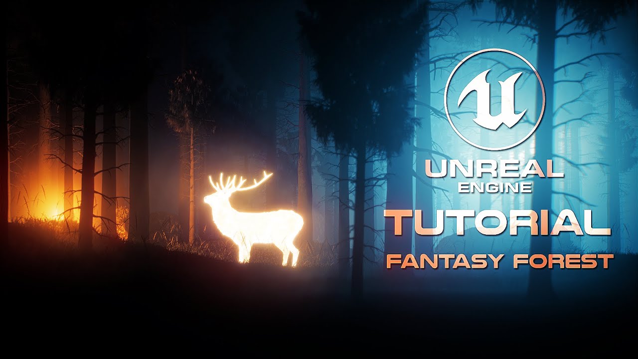 How to create Fantasy forest inside Unreal engine 5 II tutorial