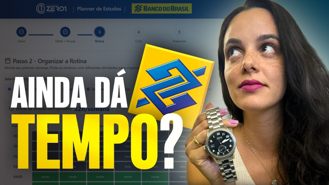 Como Estudar do Zero até a Aprovação no Concurso do Banco do Brasil em 2026!