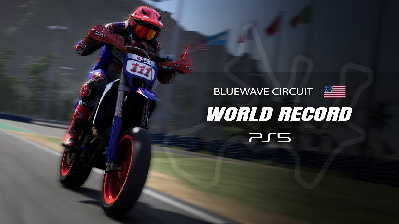 Ride 5 | PS5 |  Supermoto - Bluewave Circuit ⚡ WORLD RECORD ⚡ TM SMX SUPERMOTARD 2022  | 22/08/25 |