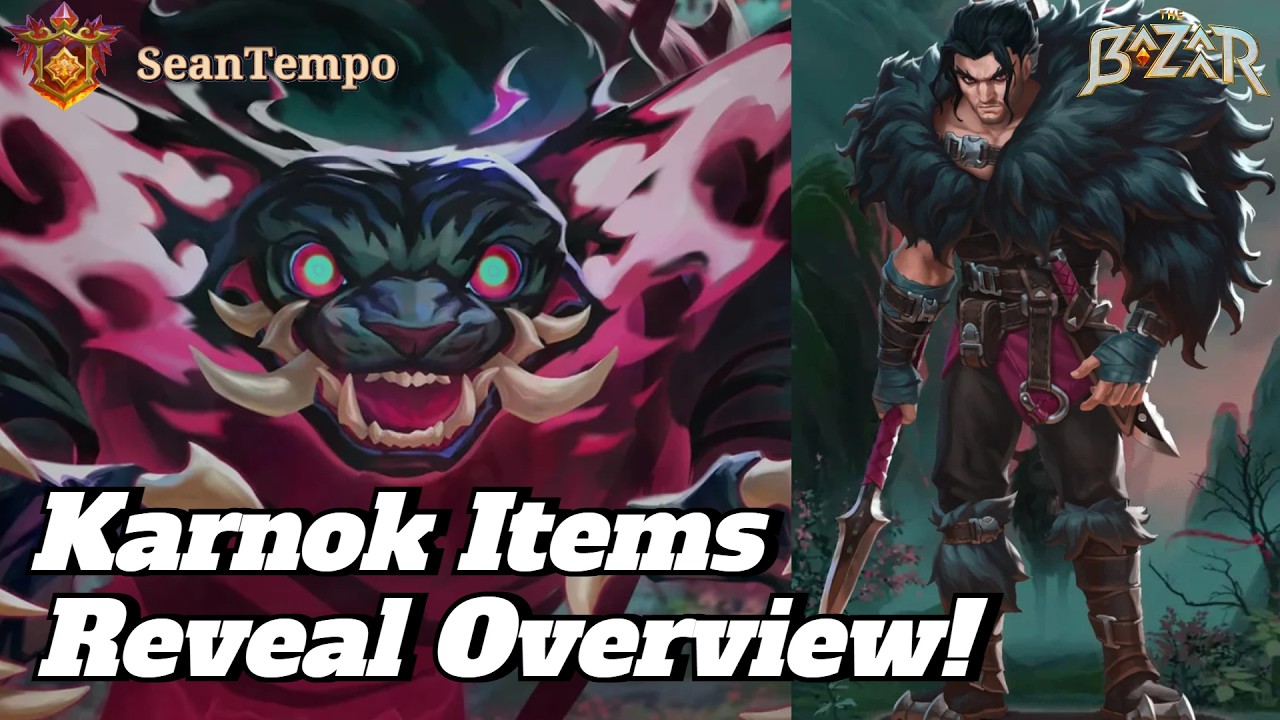 New Hero Karnok Items Preview! - The Bazaar