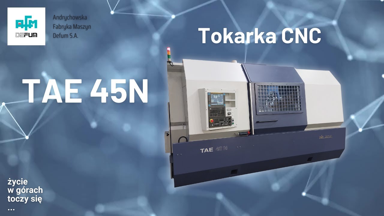Tokarka CNC TAE 45N - AFM Defum