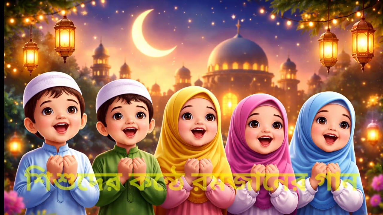 রমজান স্পেশাল শিশু নাশীদ ২০২৬ 🌙 | মাহে রমজান | Heart Touching Ramadan Nasheed | Bangla Islamic Song