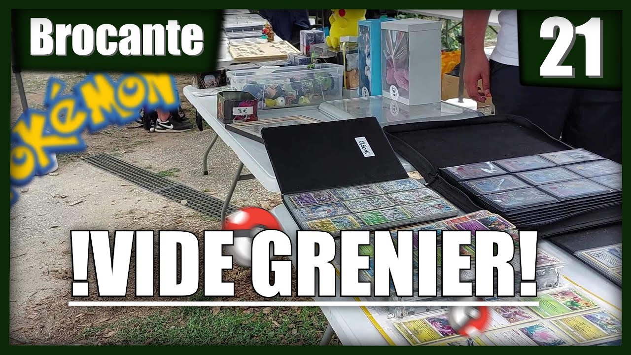 Le plus gros stand pokemon en brocante (15 mètres) : Retour de brocante #21
