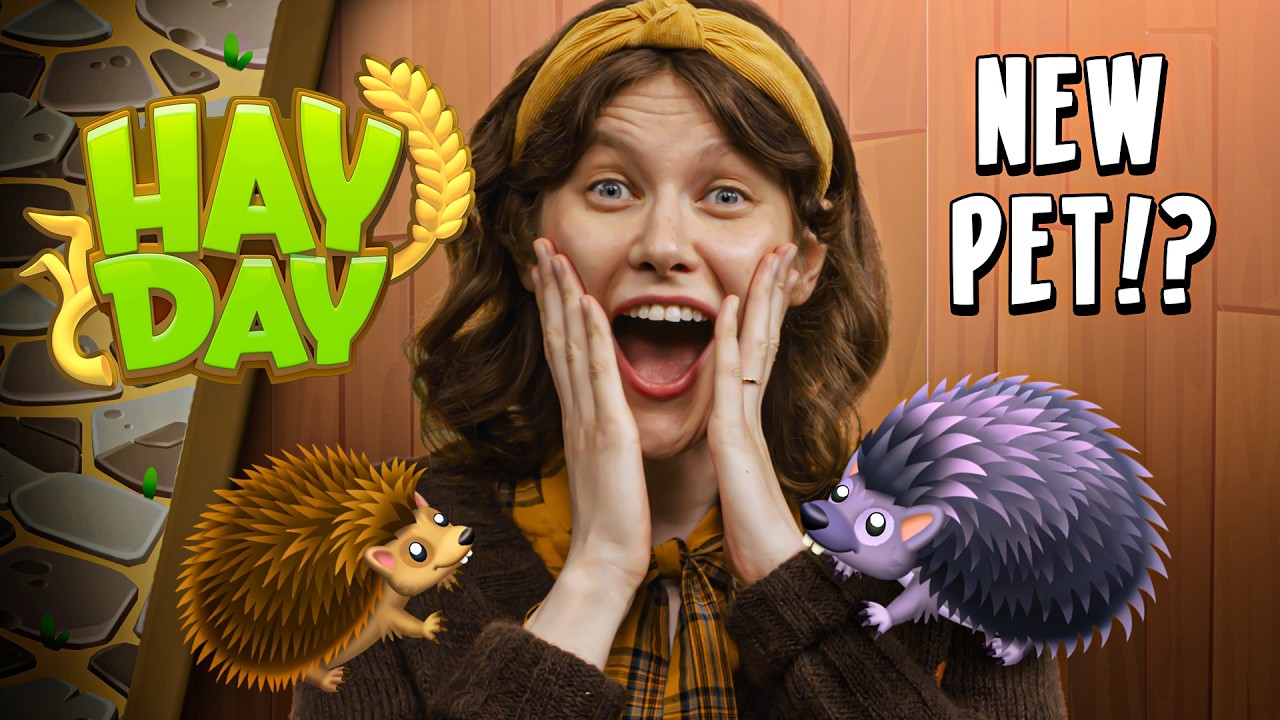 Hedgehogs in Hay Day!
