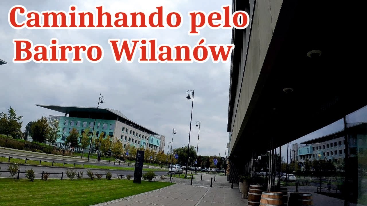 Caminhando pelo bairro Wilanów - O bairro mais family friendly de Varsóvia