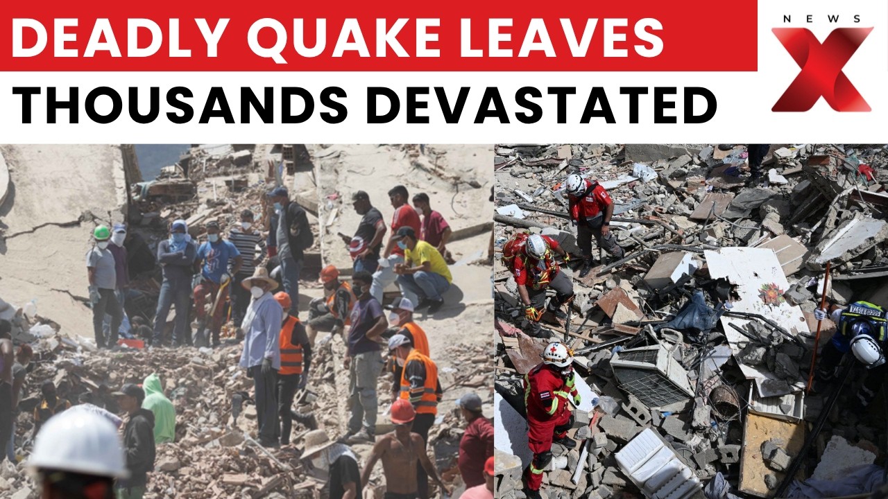 Venezuela Earthquake On-Site Visuals: Death Toll Rises to 2,595, Over 6,400 Rescued Alive | NewsX
