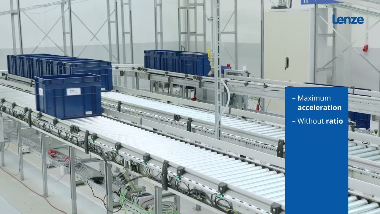 Discover the Power of Precision &ndash; Lenze motor driven roller o450