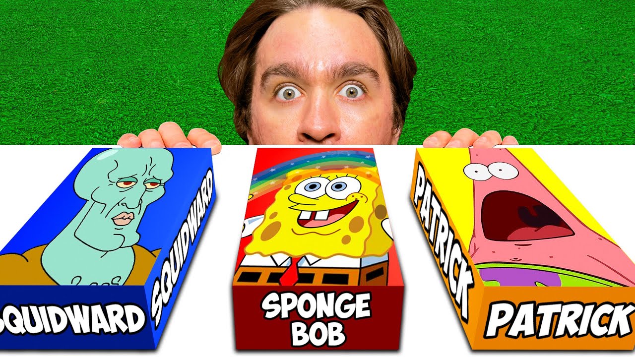 НЕ ОТКРЫВАЙ LEGO НАБОРЫ SPONGEBOB в 3 ЧАСА НОЧИ!