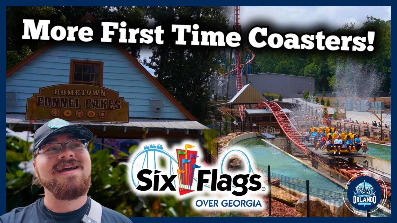 Day 2 at Six Flags Over Georgia! More First Rides, Re-rides and Full Park Thoughts!