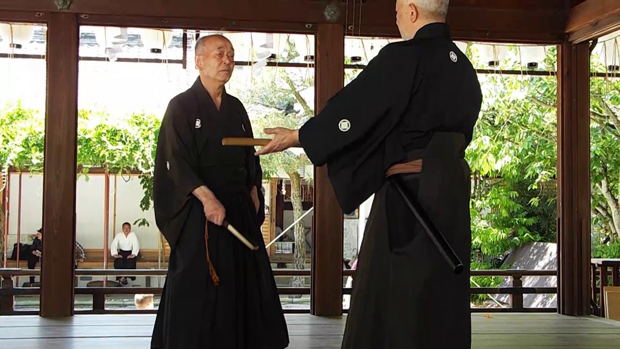 Folding fan vs. sword