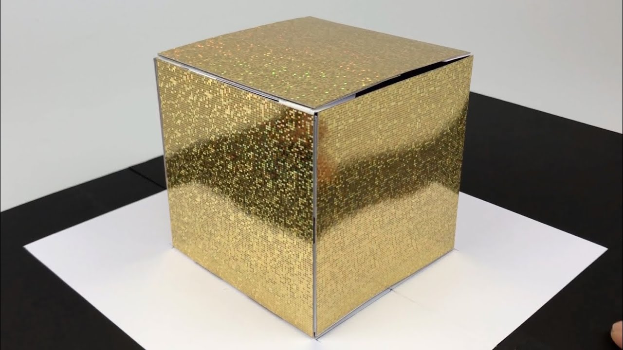 The Impossible Pop-up Cube (experiment)