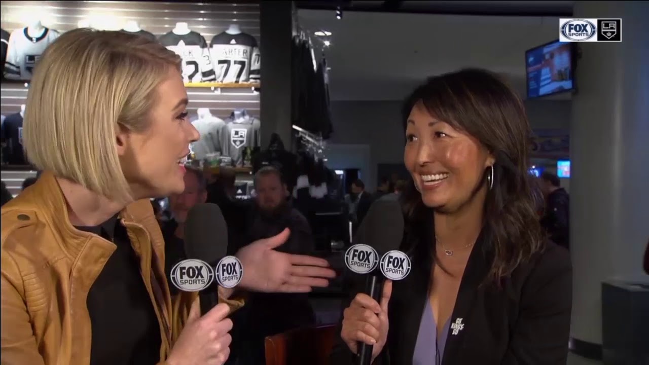 LA Kings VP of Partnership Activation Joins the Broadcast on Gender Equality Night