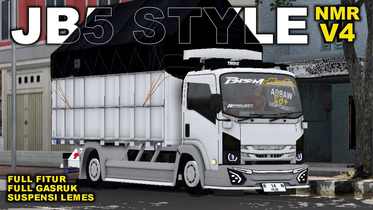 JB5 STYLE🔥 || SHARE MOD TRUCK GIGA JB5 STYLE MBOIS LIVERY COSTUME || MOD BUSSID TERBARU