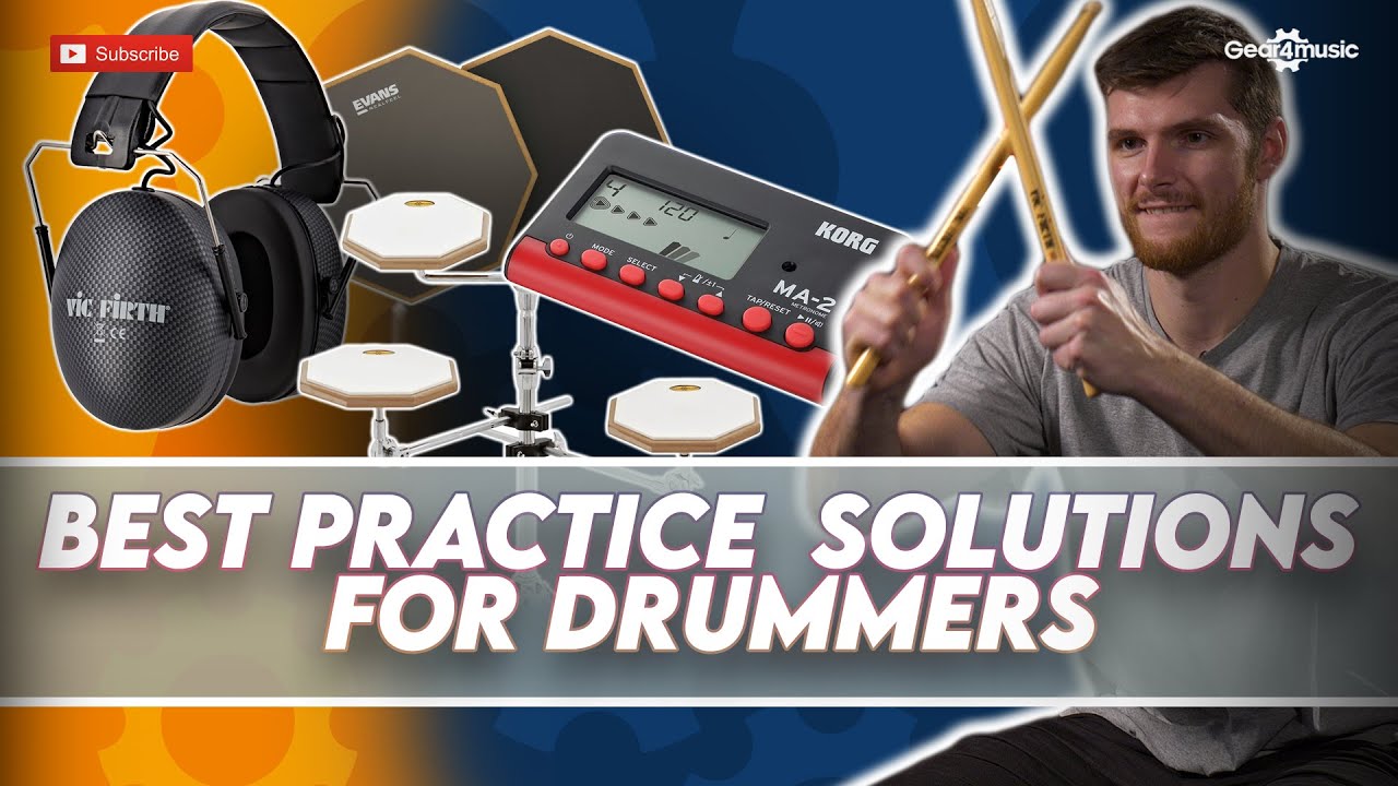 5 Must Have Practice Products for Drummers | Gear4music Drums