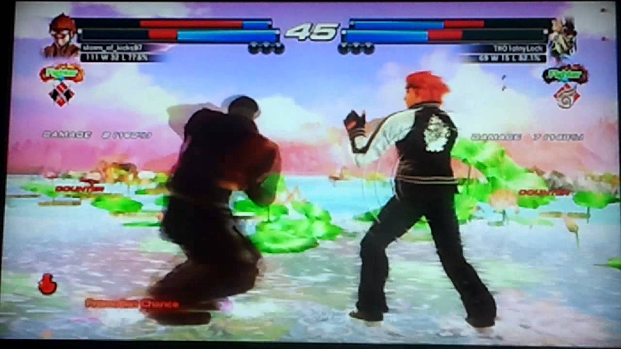 TTT2: storm_of_kicks97 (Lee/Hwoarang) vs TKO10LNYLOCK (Angel/Ogre)