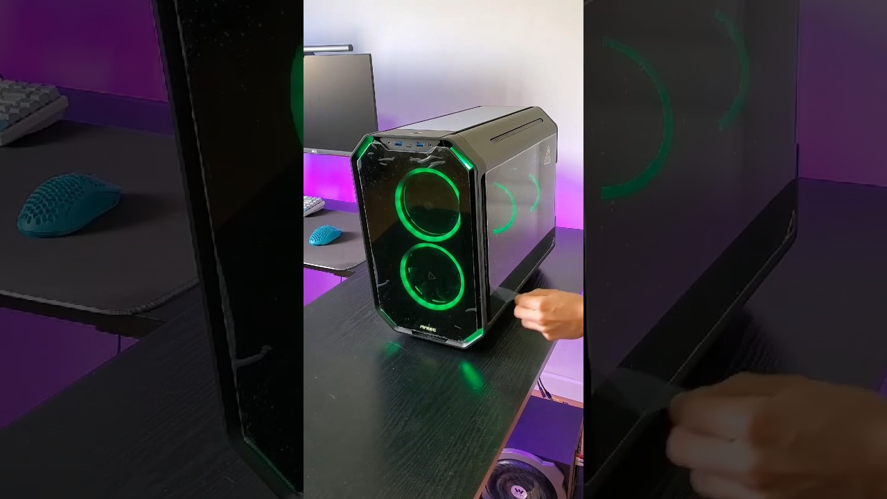 Peeling the Antec Dark Cube 💨