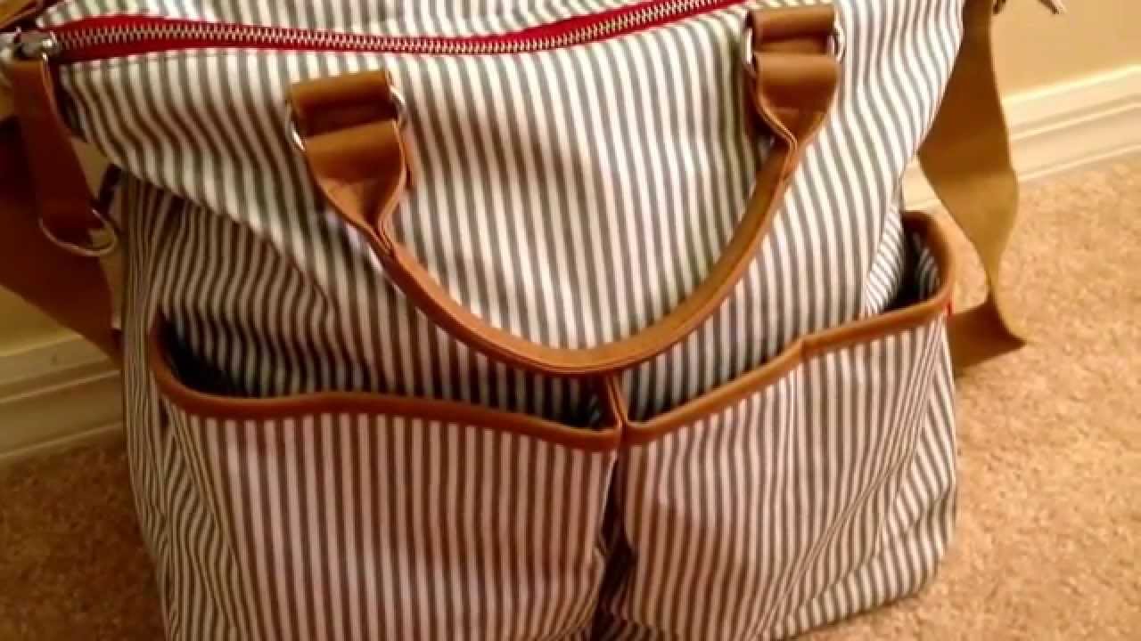 Skip hop duo limited edition French stripe bag!
