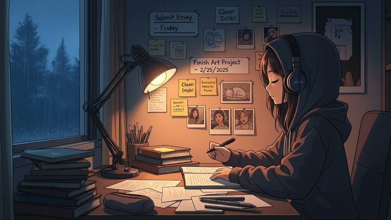 Cozy Café Chill Beats for Study & Work