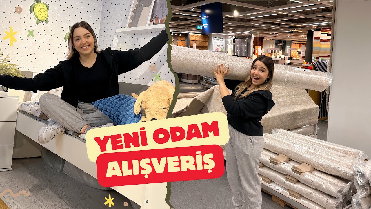 ODAMI YENİLİYORUM ALIŞVERİŞ VLOG
