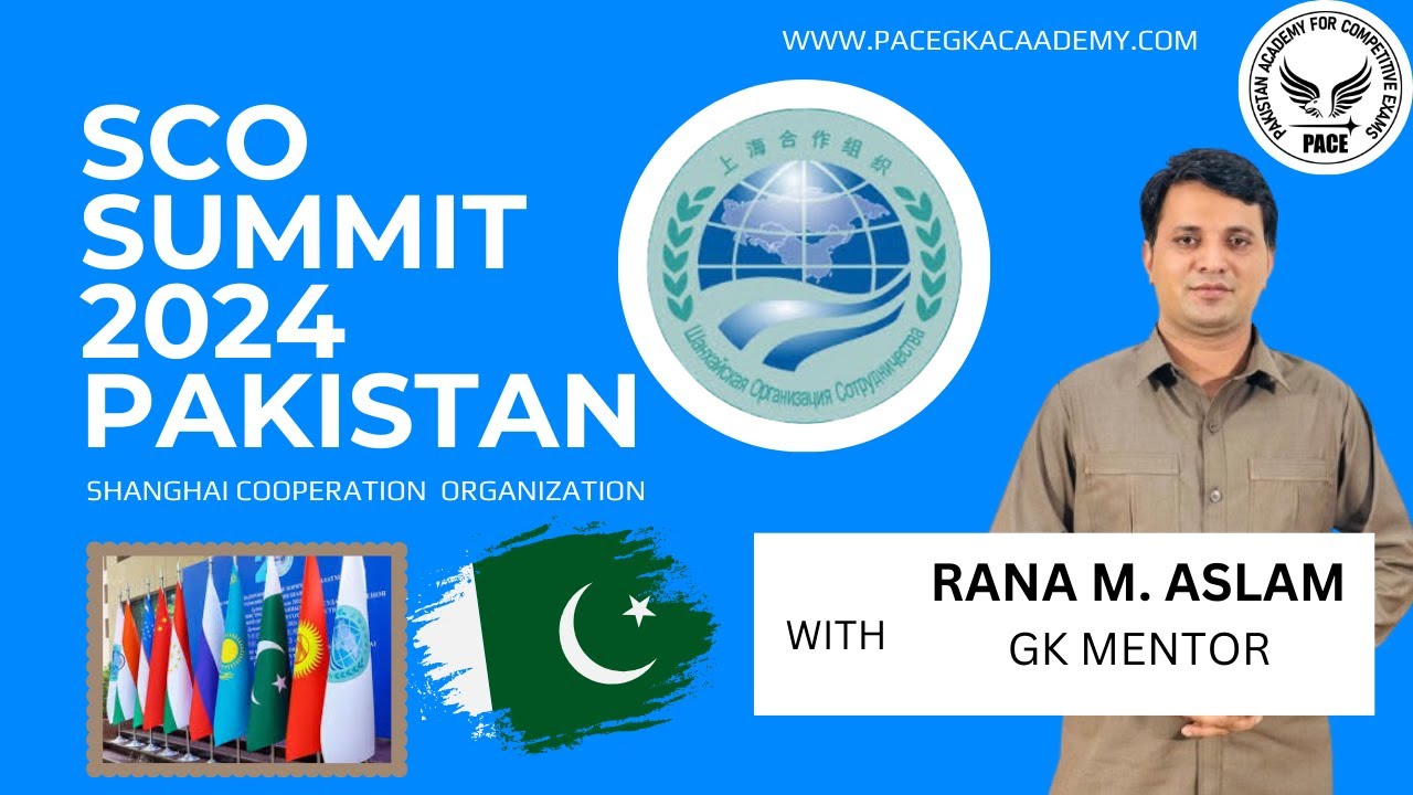 SCO summit 2024 Hosted by Pakistan, Shanghai Cooperation Organisation 2024 summit in Islamabad