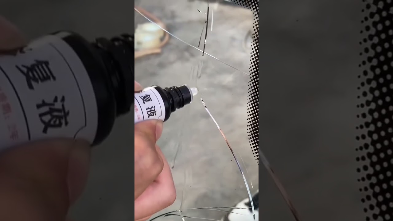 Repara fisuras en vidrio fácilmente