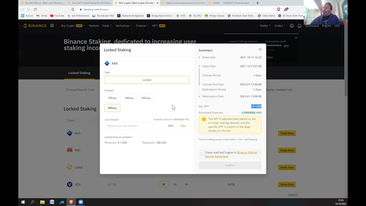 AXS Locked Staking 100% + Rewards
