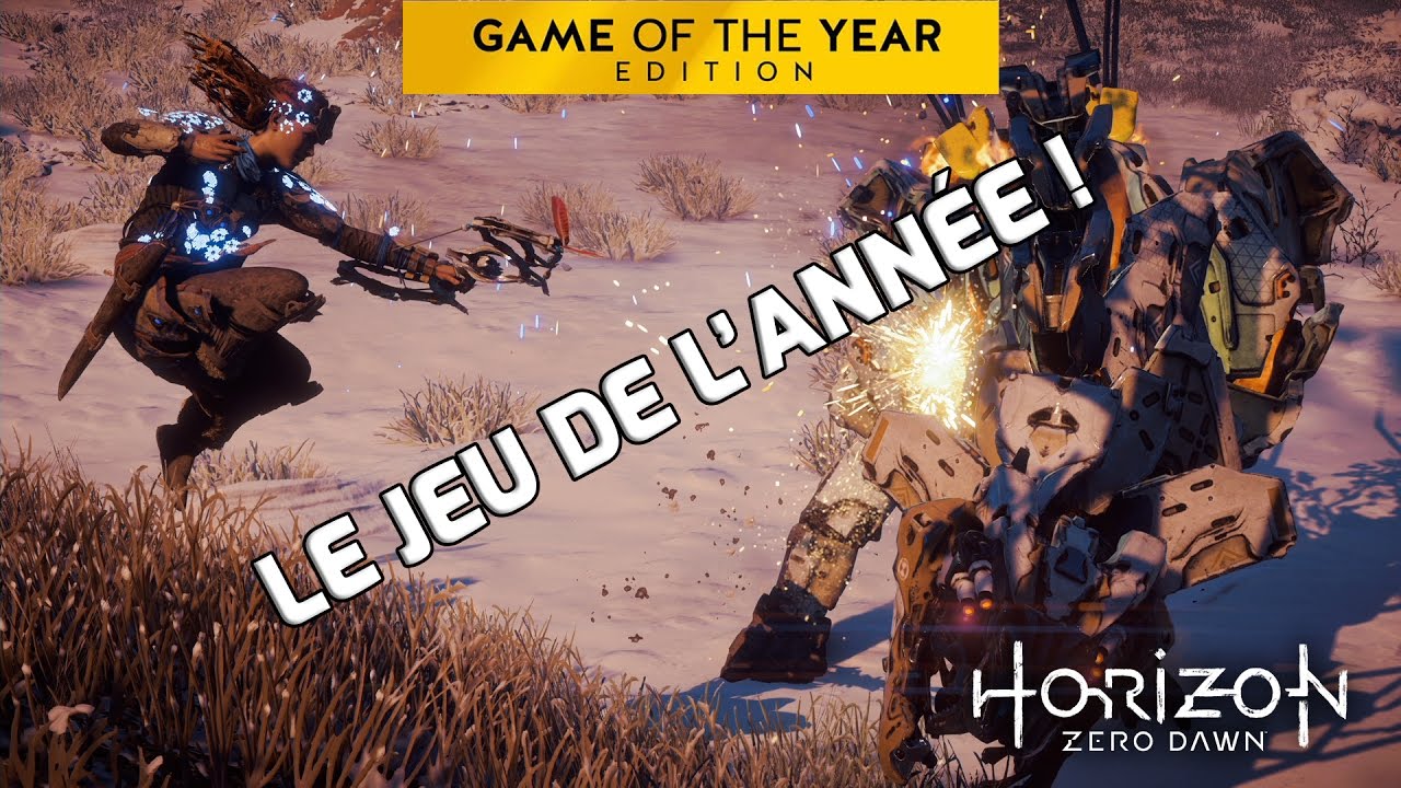 HORIZON ZERO DAWN | GAME OF THE YEAR 2017 / LE JEU DE L'ANNÉE 2017 !