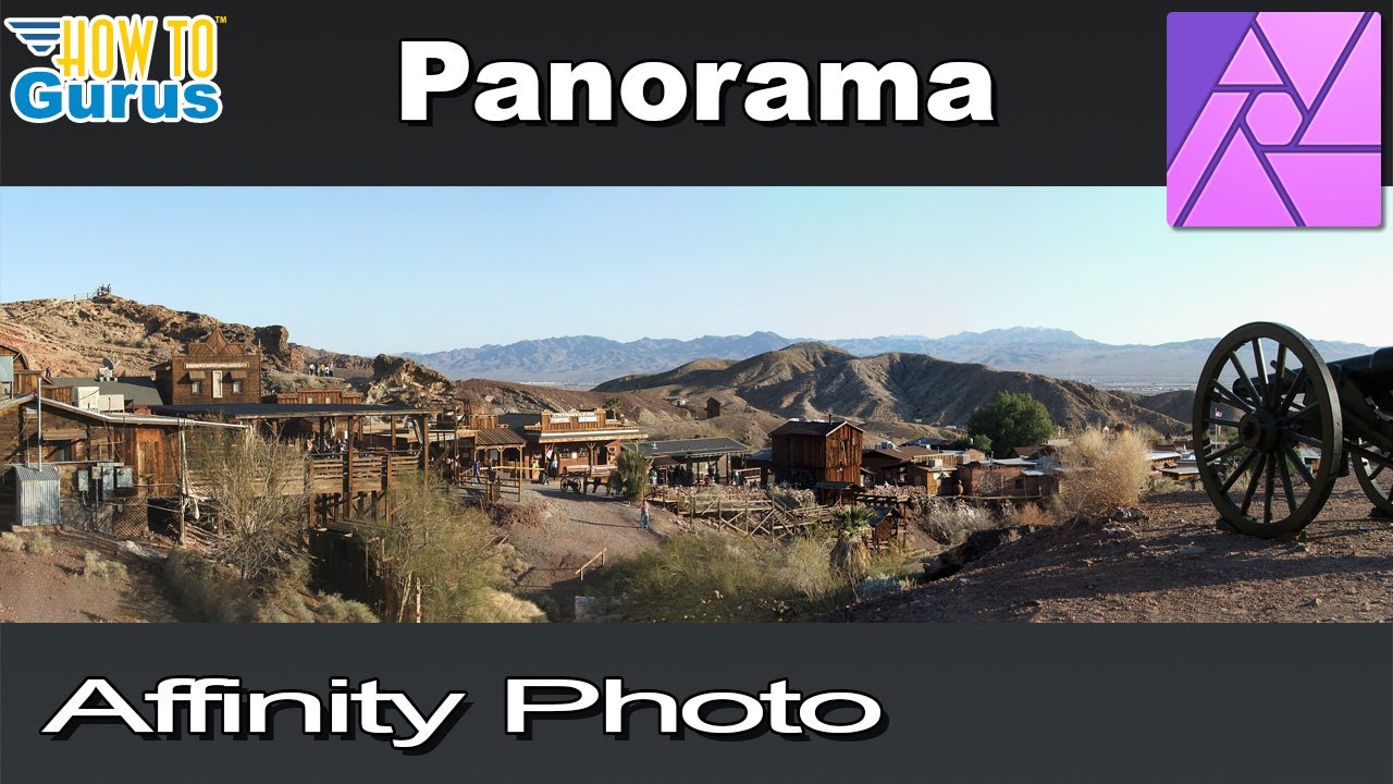 How to Make a Panorama in Affinity Photo Tutorial