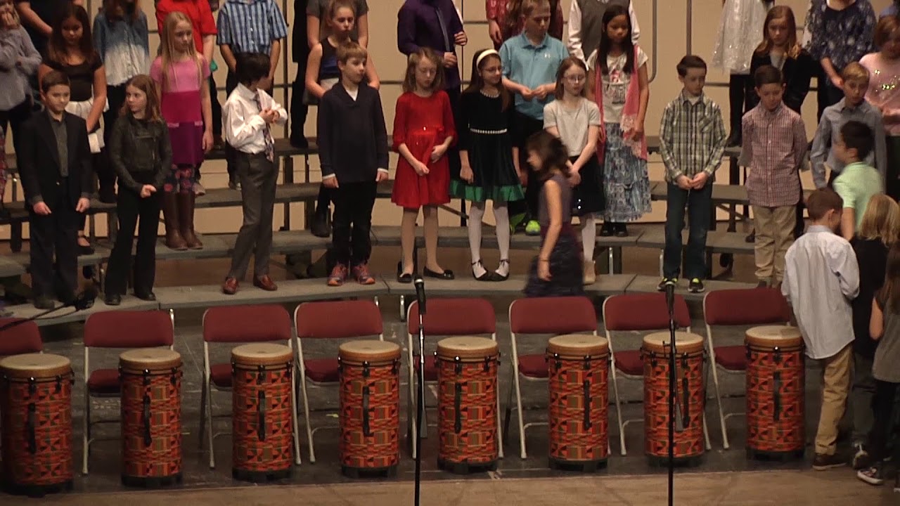 2018 Burton 4th Grade Concert
