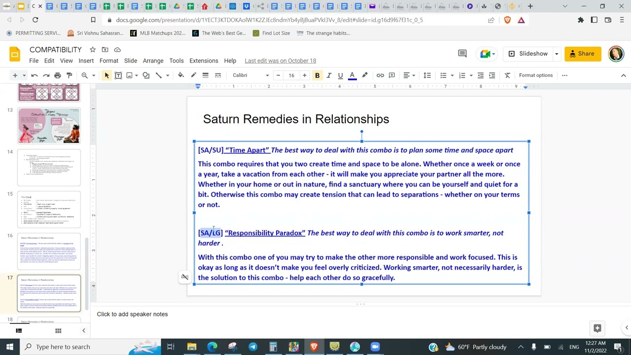 Relationship Remedies for Saturn