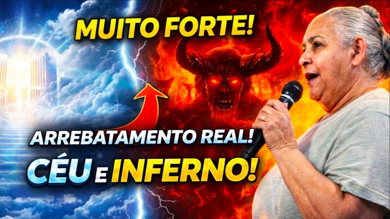 Muito Forte! Testemunho de Arrebatamento ao Céu e Inferno da Missionaria Maria Aparecida