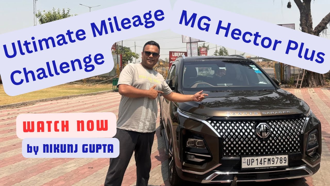 MG Hector Plus Petrol CVT Mileage Test from Delhi to Vaishno Devi Katra! #mghector #mg #car #youtube