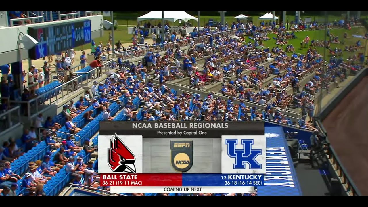 2023 - Kentucky Baseball - Kentucky vs Ball St. (NCAA Tournament - 1st Round)