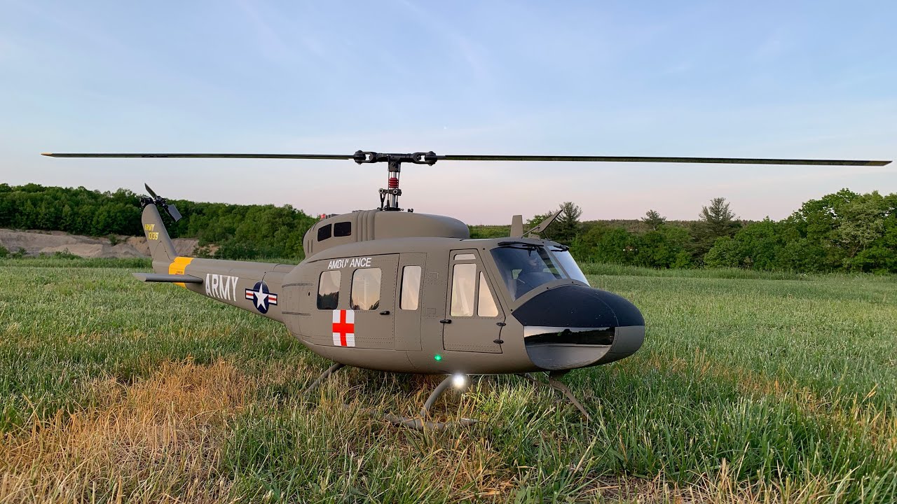 UH-1D Huey Dusk Flight RC