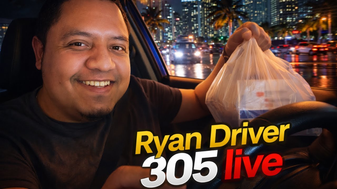 🚗 LIVE Miami Delivery Driver | Recorriendo la ciudad y entregando pedidos 🌴