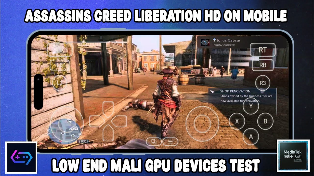 Assassins Creed 3 Liberation 2012  Mali GPU device full setup in gamehub