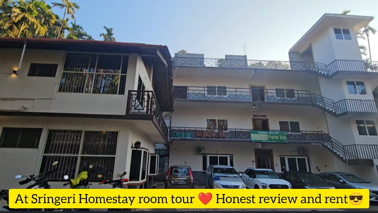 Sringeri Homestay room tour ❤️ Rent estu?
